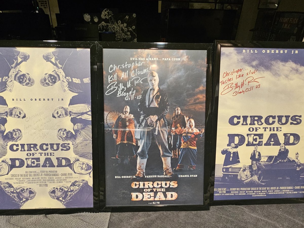 New additions to my Circus of the Dead collection. <a href="/bloodybill666/">Billy Ho Pon</a> thank you again!!! <a href="/billoberstjr/">Bill Oberst Jr.</a>