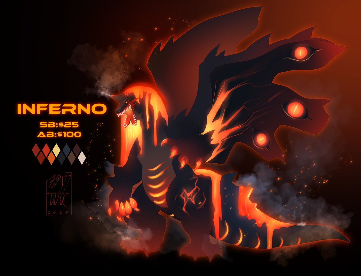 kaijjuuu's tweet image. 🔥Inferno🔥ADOPT
-
Reply in comments to bid or pm
-
PayPal USD only :)
#adopt #adoptables #adoptableoc #openadopt #openadopts #openadoptables #furryadopt #furryadoptables #openfurryadopt #monsteradopt