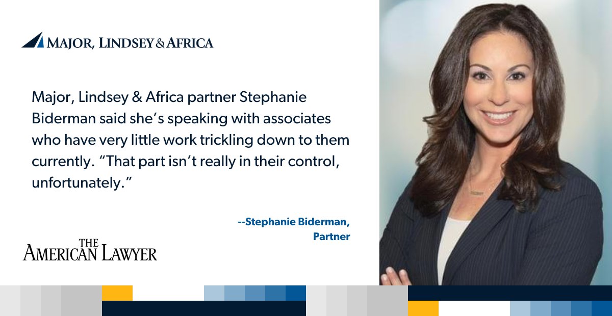 While billable hours remain low at transactional practices across the Am Law 100, associates are feeling the pressure to get their hours up. 

Stephanie Biderman speaks to the little control associates have over billable hours with @AmericanLawyer. 

bit.ly/3Pa6M6L