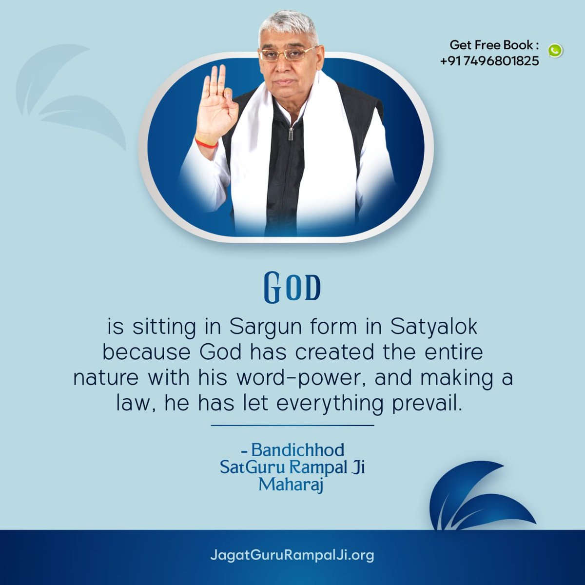 #GodMorningWednesday 
Saint Rampal Ji Quotes ⤵️