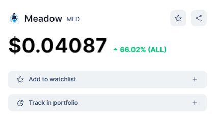 Meadow is taking off 💣🚀 Are you ready for the first MAJOR IDO? @suisigwallet 

#Suisigwallet is not just any multisig! It will be a game changer for the industry 👀 

🔒Safeguard from unauthorized access and potential risks.

🔒Protect assets with the added layer of security &…