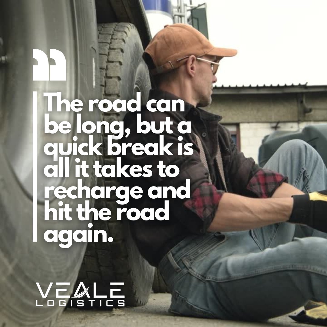 Veale_Logistics's tweet photo. 🚛💨 Revive. Recharge. Resume. 🌞🛣️ A quick pause on the never-ending road allows truckers to refuel their spirits and forge ahead with renewed energy. Embrace the power of a short break and conquer new horizons with a refreshed mindset. #TruckersLife #RoadRecharge 🚚⚡️ https://t.co/VPcwOIIyhp