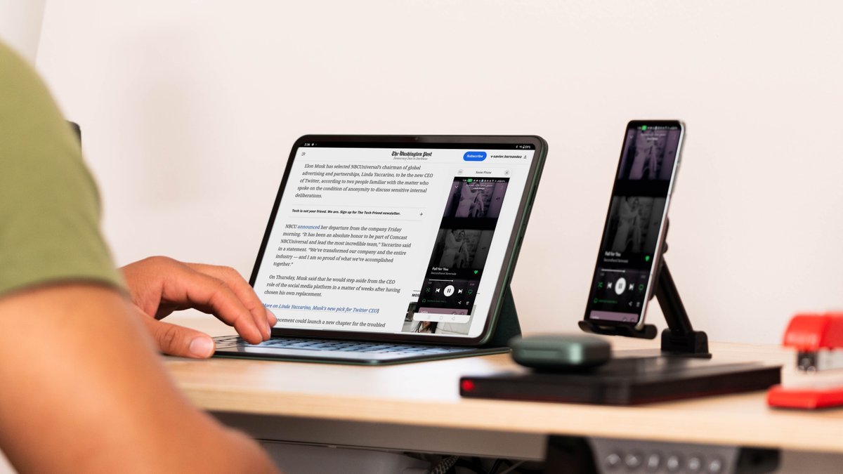 OnePlus_USA's tweet image. Real time synchronization 🔀 #OnePlusPad #OnePlus11 #OnePlusBudsPro2