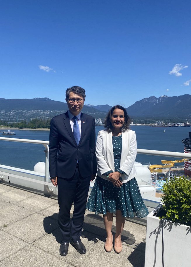 주밴쿠버총영사관 Korean Consulate in Vancouver on Twitter "Thank you Minister