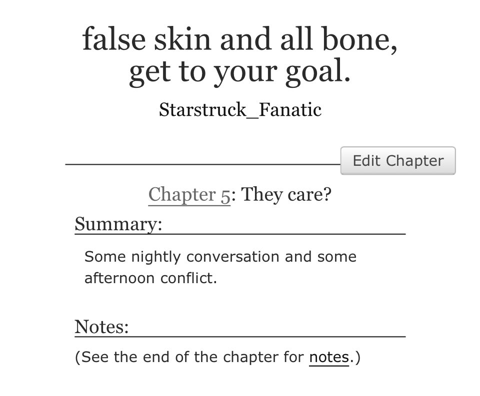 Starstruck_des's tweet photo. https://t.co/ZonEzEye7f
NEW chapter of #Falseskinallbonegettoyourgoal!!!
Aka that one Ed #killersans fic
#eatingdisorderfic #Edfic https://t.co/bmG2EdrtEj