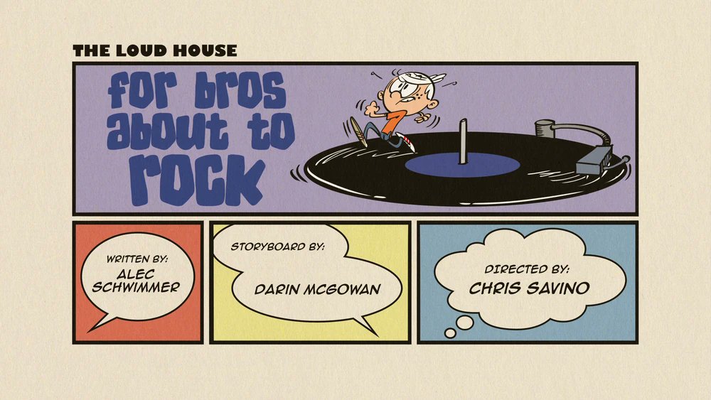 Trijosh1's tweet photo. Happy Anniversary to "For Bros About to Rock" &amp; "Deal Me Out"! I like how Lincoln and Clyde went to their first concert and find out that they were too old for Ace Savvy. #TheLoudHouse #LoudHouse #TLH #ForBrosAboutToRock #DealMeOut #HappyAnniversary @SammieCrowley https://t.co/56r0naMsK0