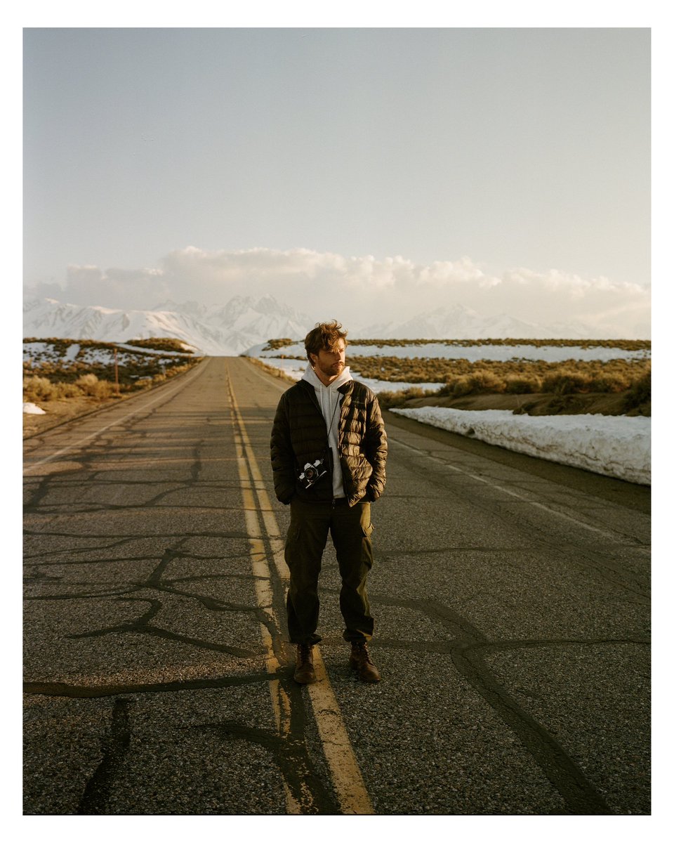 open roads in mammoth, shot on 120 film w mamiya 7