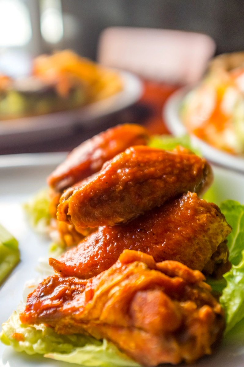 bringerinn's tweet photo. Power up your game night with our signature wings. Spicy, saucy, and packed with flavor. Fuel for champions! #BringerInn #WingsOfGlory #GameNightFuel https://t.co/5PObNE8Dkv