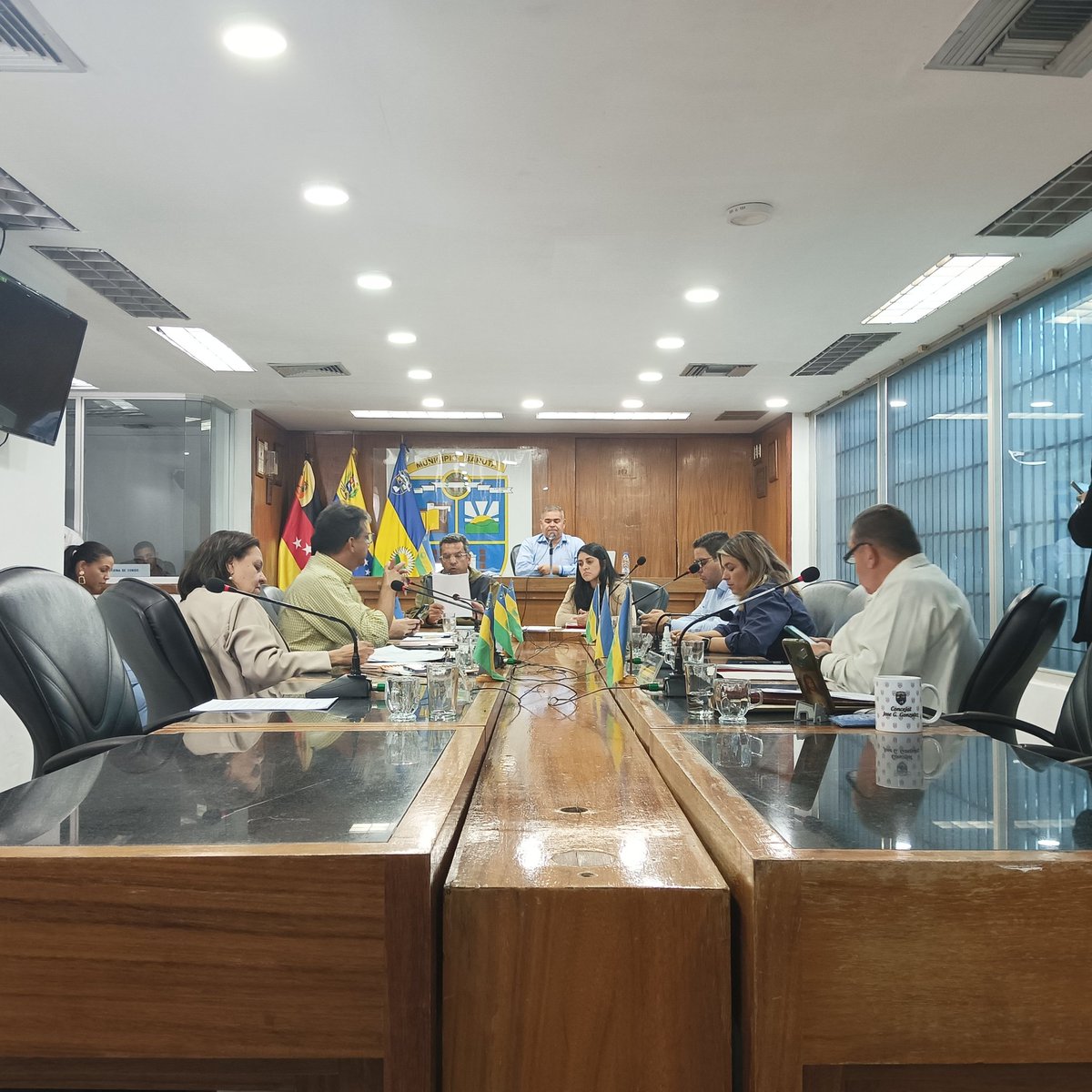 Hoy  #6Junio fue APROBADA en #SesionOrdinaria la Ordenanza que establece el Régimen de Control del Concejo Municipal de Baruta, discusión de la Ordenanza para la creación y Promocion de Espacios Cardioprotegidos en el municipio.
#ConcejalCorinaRamirez