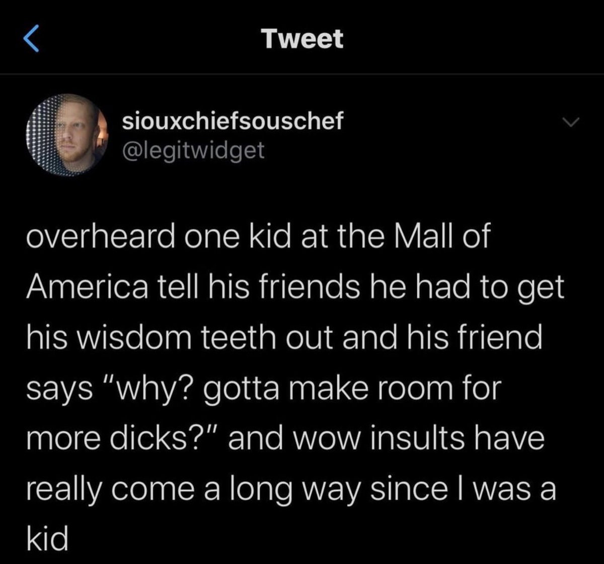 rare insults on Twitter
