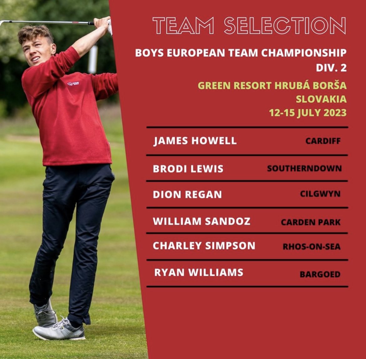 Looking forward to this 💪 🏴󠁧󠁢󠁷󠁬󠁳󠁿 

<a href="/NMGolf1/">Neil Matthews</a> <a href="/wales_golf/">Wales Golf | Golff Cymru</a> <a href="/Glamorgan_G_U/">GlamorganGolfUnion</a> <a href="/Southerndowngc/">SoutherndownGolfClub</a>