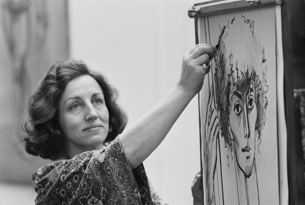 franceculture's tweet image. La peintre et écrivaine française Françoise Gilot est morte. Âgée de 101 ans, elle fut la compagne de 1944 à 1953 du peintre Picasso dont elle fut souvent décrite comme la muse. Mais aussi celle qui osa lui dire non. Écoutez-la dans une archive de 1970
radiofrance.fr/franceculture/…