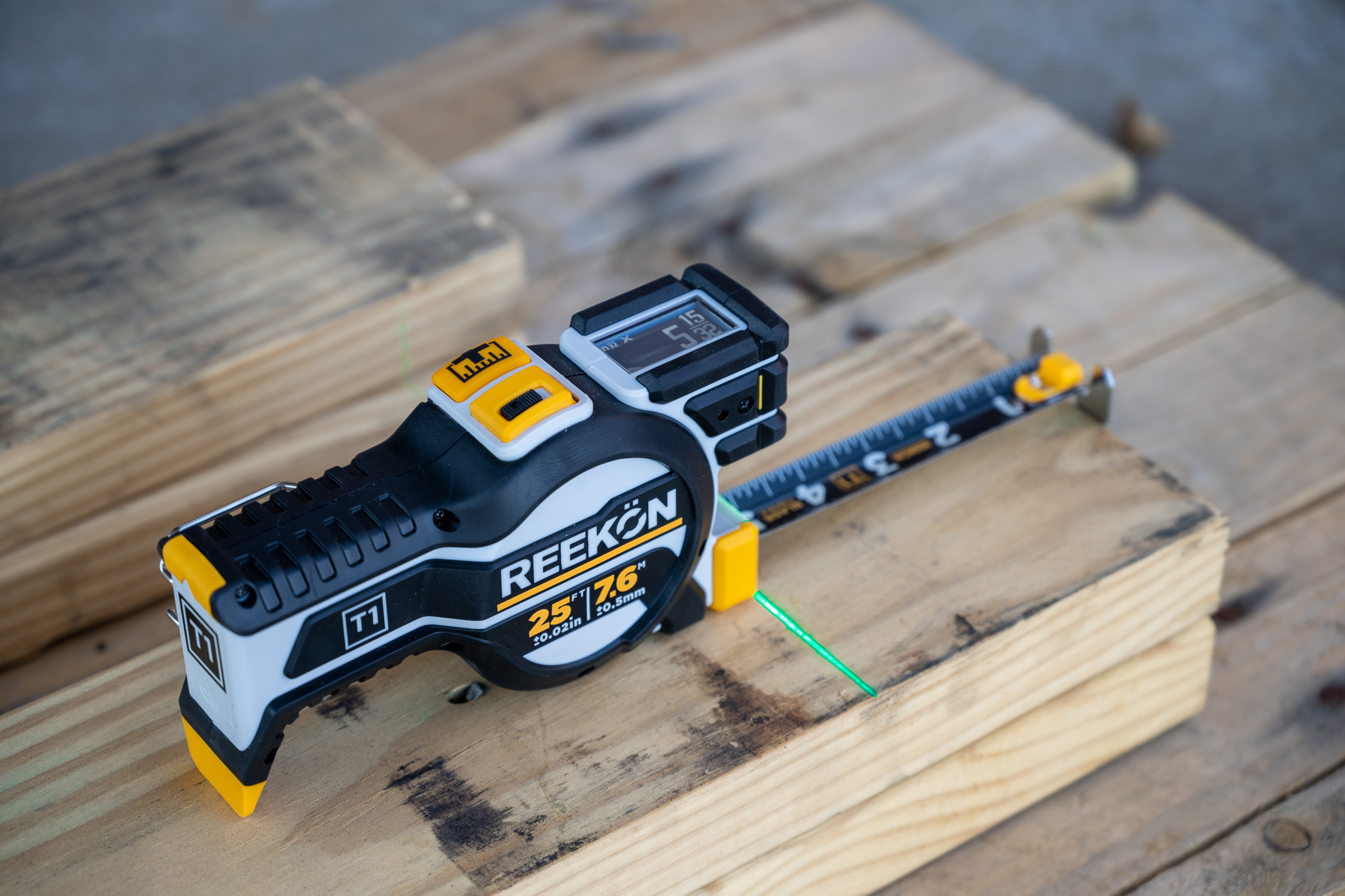 REEKON Tools on X: The first professional digital tape measure with  bluetooth connectivity - nothing beats the T1 Tomahawk by REEKON Tools!   / X