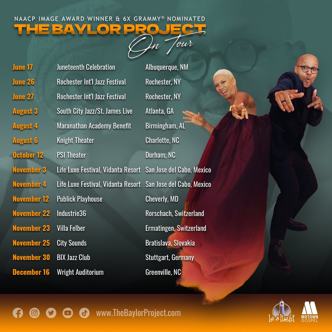 The Baylor Project On Twitter NEW SUMMER TOUR DATES Tix Link Https the-baylor-project-on-twitter-new-summer-tour-dates-tix-link-https