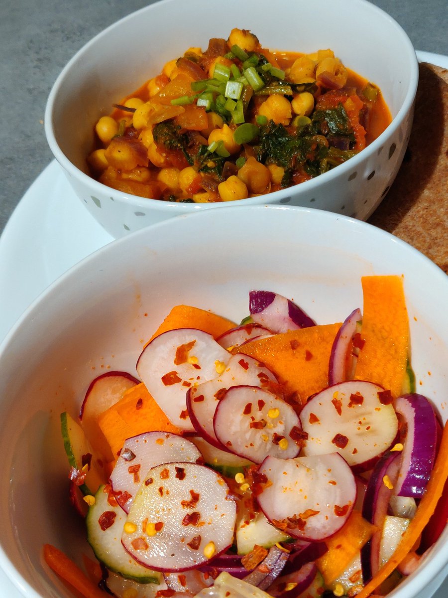 Radishes from the <a href="/AlpertonCS/">Alperton CS</a> school garden. Radish salad and the greens were used in the chana. Special thanks to Ms Ernastine for supporting the students with this project.