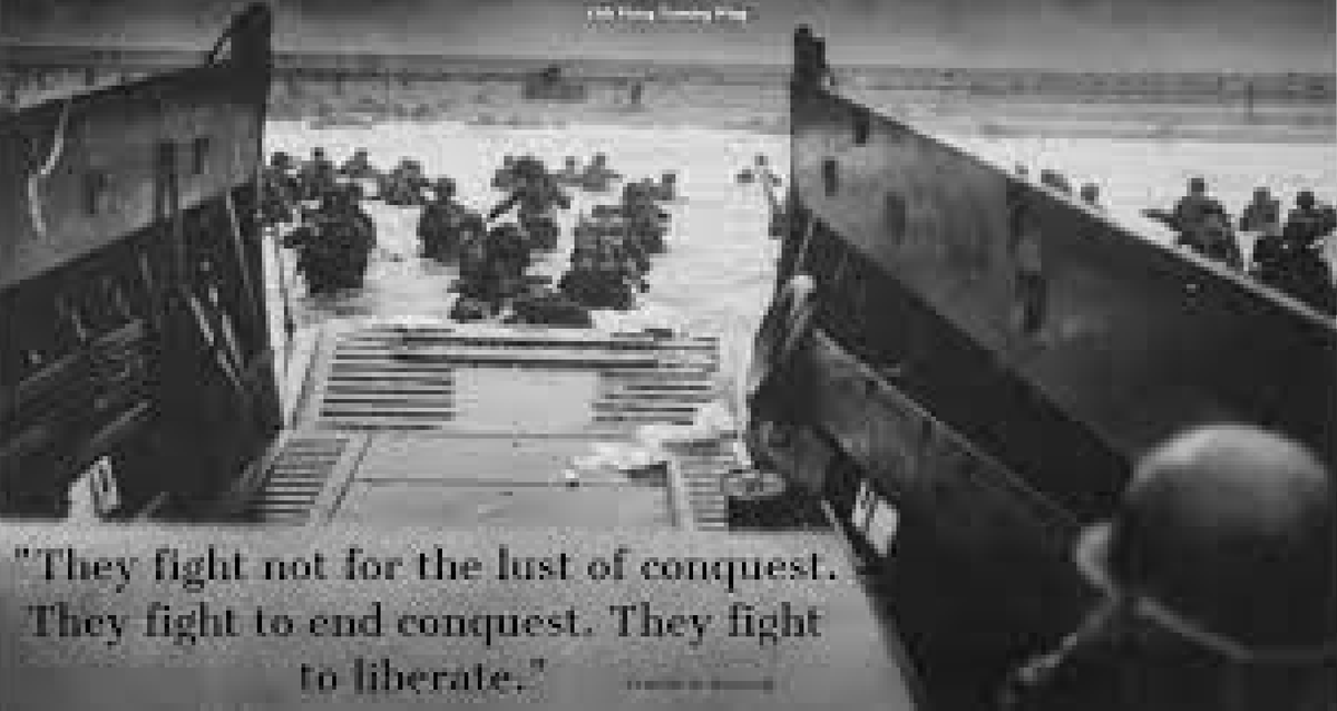 Imagine believing the rise of fascism is just another day for democracy.

Imagine watching history repeat itself, believing it won't happen to you.

Imagine more than 4,000 allied soldiers dying, in one day, to stop fascism.

Imagine that sacrifice being in vain.

#DDay2023