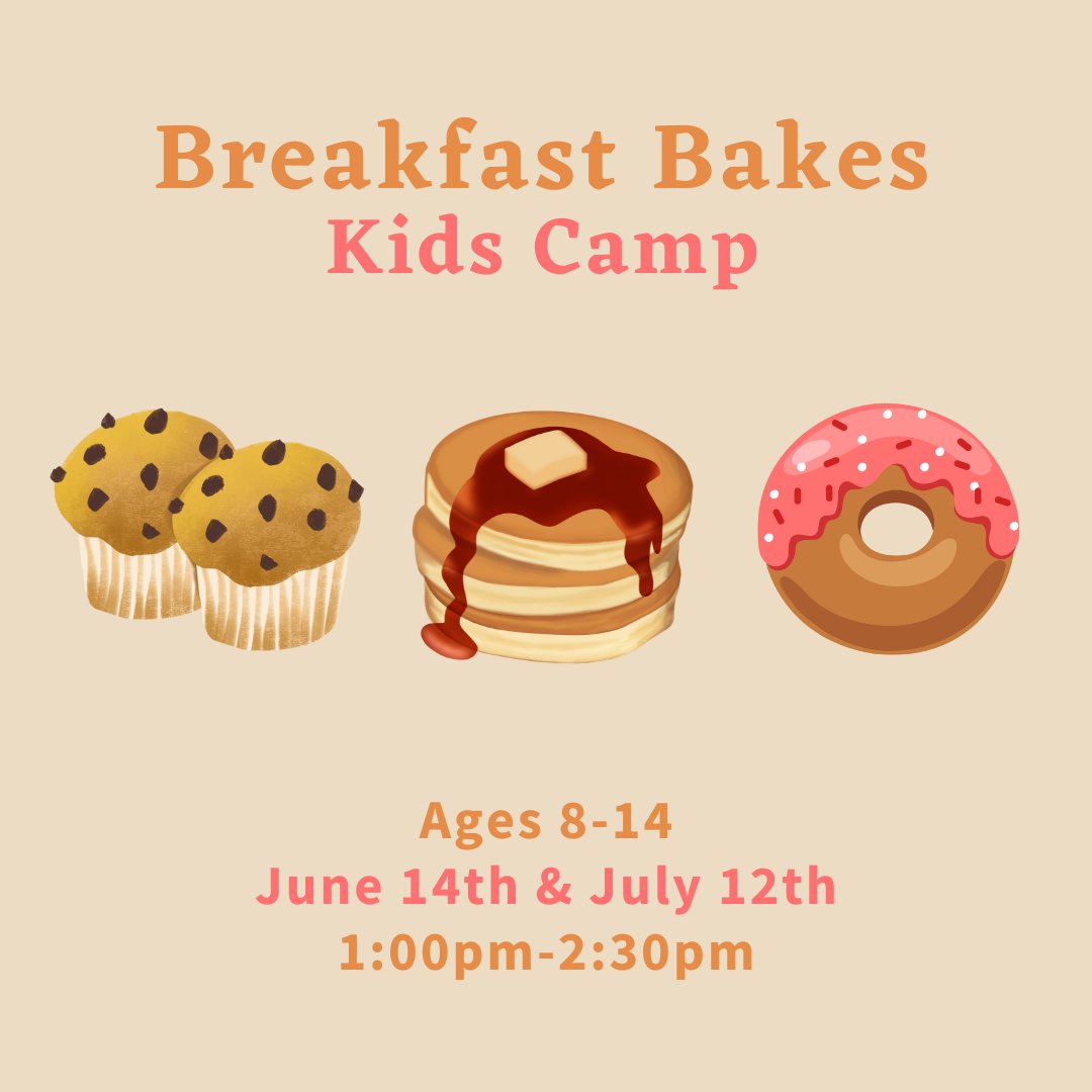 Kids Camps are back! Register today at sweetalis.com to join us!  #glutenfree
