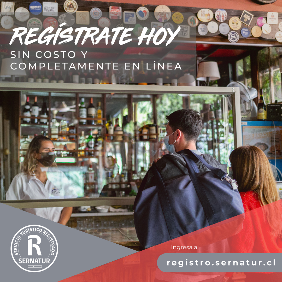 ¿Qué esperas para obtener tu #SelloR?
🙌 Ingresa hoy en registro.sernatur.cl y sé parte del Registro de Sernatur. Obtendrás:
➕ Apoyo
➕ Turistas
➕ Posicionamiento
¿Dudas? ¿Consultas?
Contáctanos al ☎️ 600 600 6066 o al 📩 turismoatiende@sernatur.cl