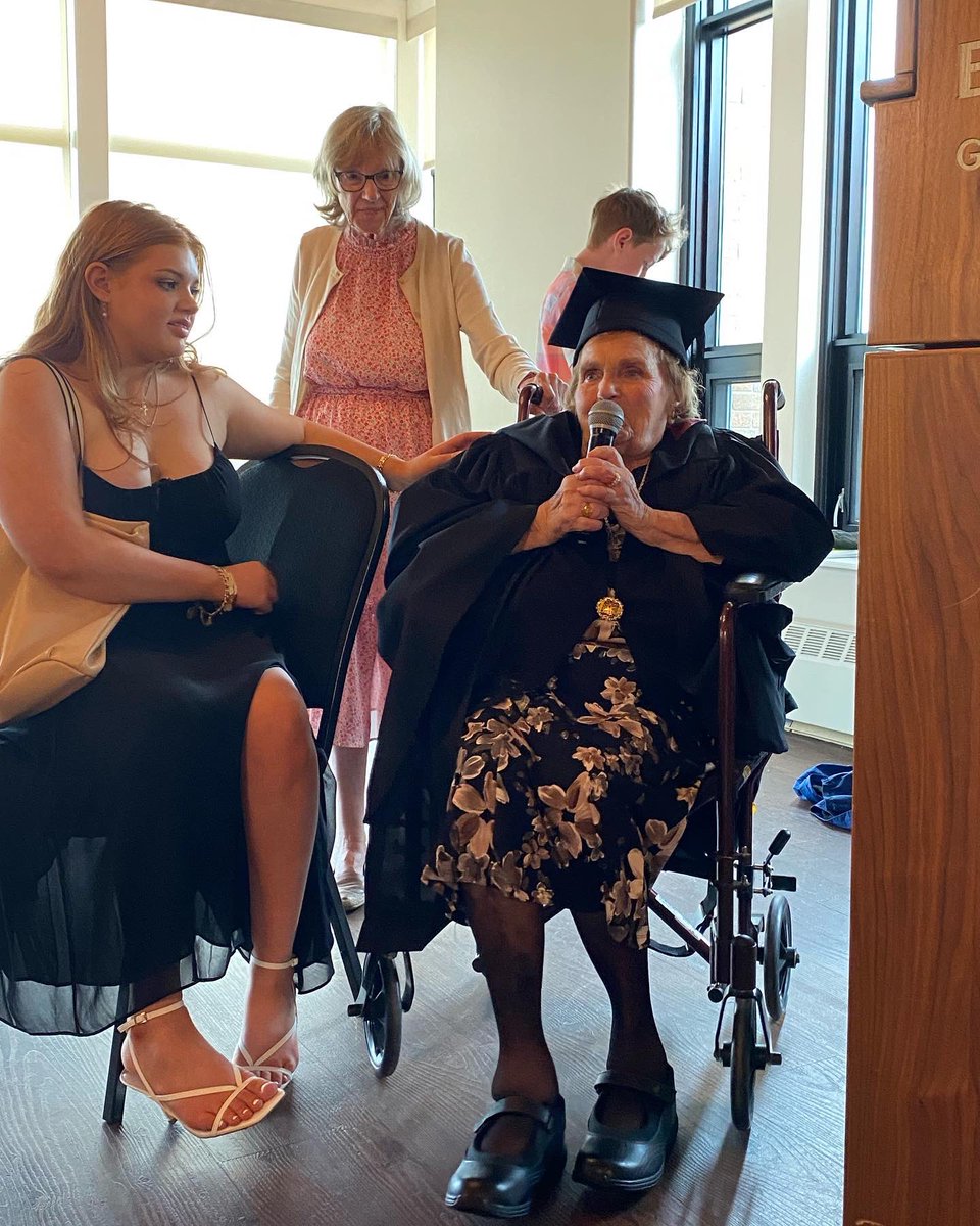 Today, I got to celebrate, with so many family, the graduation of Marie Jones, who received her Master degree at 92. My Dad, John Martin, was Marie’s first cousin.
#dalhousieuniversity