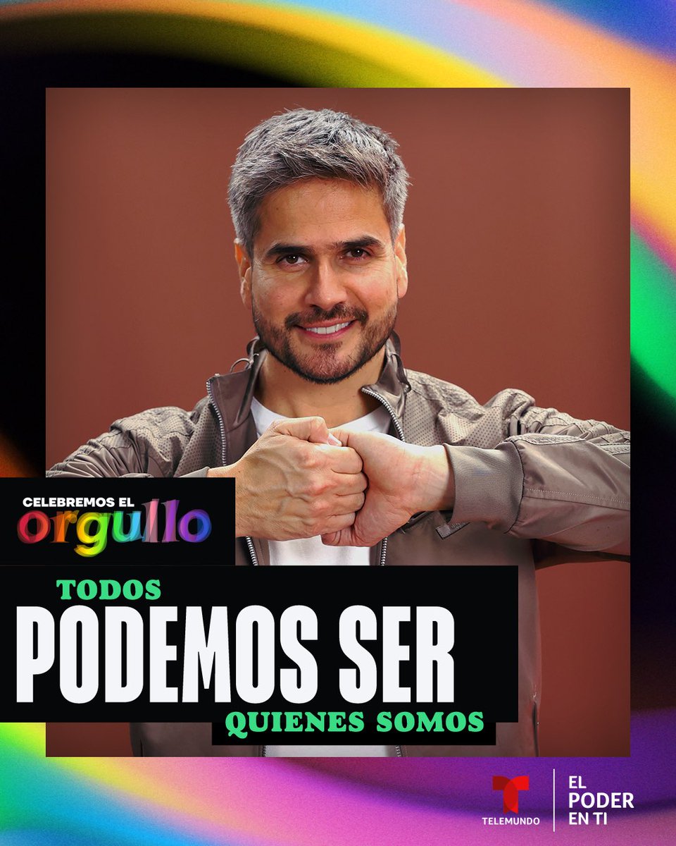hoydia's tweet image. 🌈 ¡Celebremos el orgullo! Fomentando un lugar seguro para todos. Mostremos nuestro respaldo a la comunidad LGBTQ+ para que siempre triunfe la igualdad y el respeto.
Porque #JuntosSomosMejores #ElPoderEnTi @Telemundo