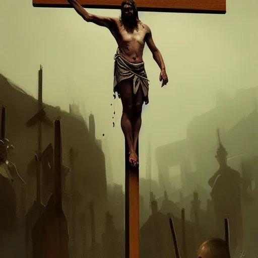 A partial crucifixion
A testament to the strength in your resurrection.