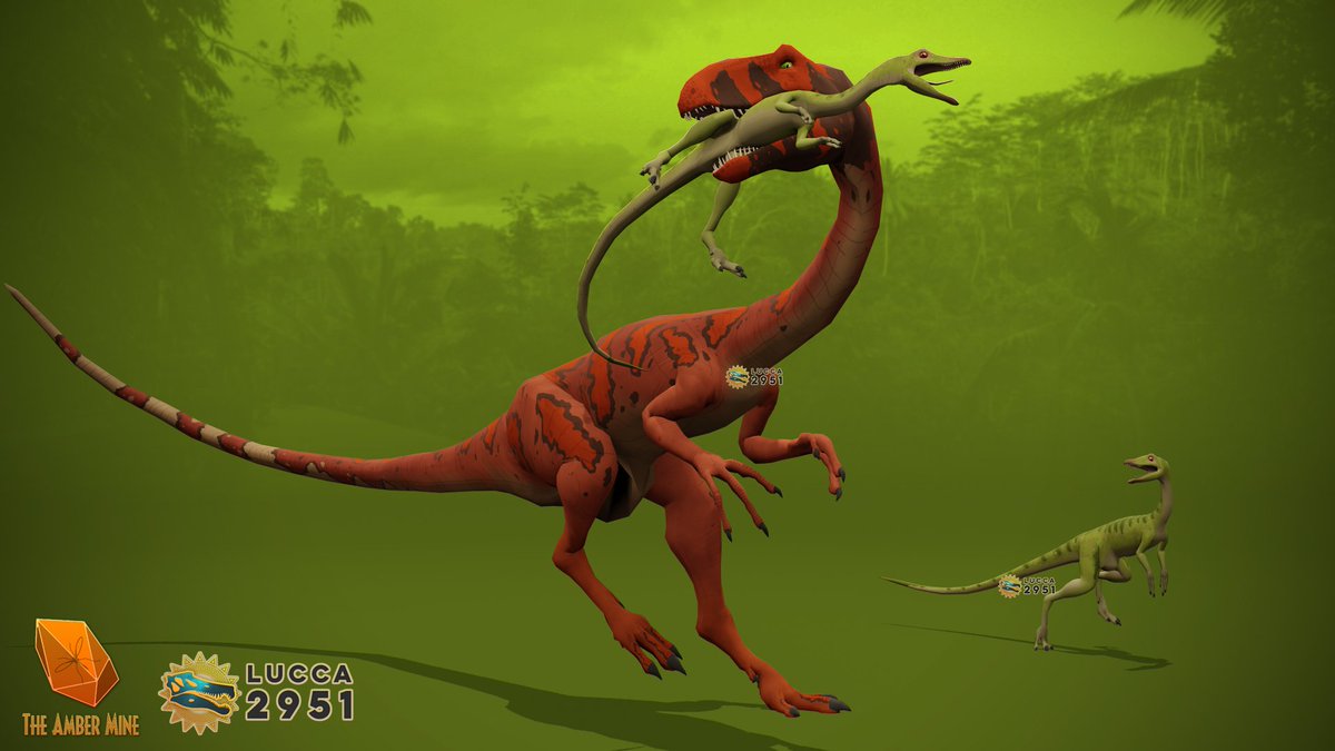 Lucca2951's tweet photo. Kicking off the JP30th showcases for @The_AmberMine is the enigmatic Segisaurus!
Wanted to show it with the idea that Segi is an arboreal hunter, like some species of Snakes!
Textures go as JP Institute, my own and Hellraptor's!
#JurassicPark #JurassicPark30thAnniversary https://t.co/kgJQkfYs7U