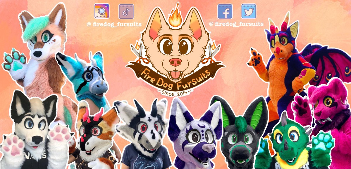 fablebeastsuits's tweet photo. I’m back!!🔥 I gave up with trying to get back into my locked main account as Twitter are absolutely useless and would not help me in the slightest 😭 so here is my new account!! Please retweet this if you can to let people know! Thanks! 🥰💖 #furry #fursuitmaker #fursuit https://t.co/g32s5TkJtu