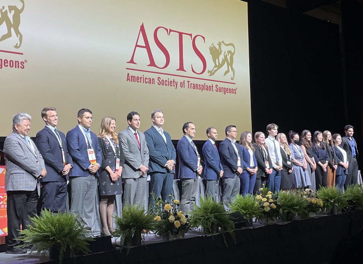 Amazing line up of ⁦@ASTSChimera⁩ award winners #ATC2023SanDiego 
So many great research studies. Can’t wait to see all the results and impact!