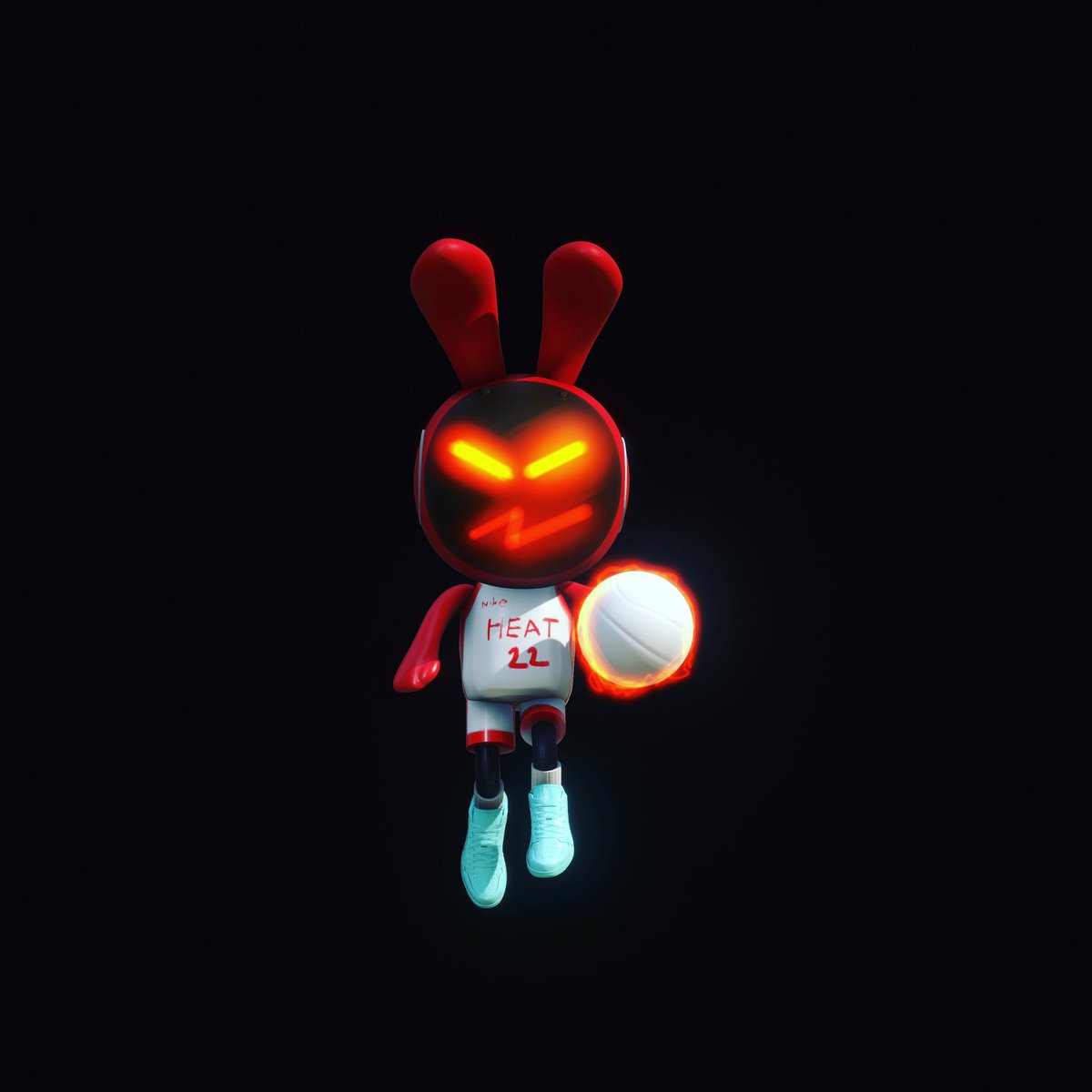 Can Miami makes it all the way? #nbafinal #bball #art #design #characterdesign #emocrypt #web3 #nft