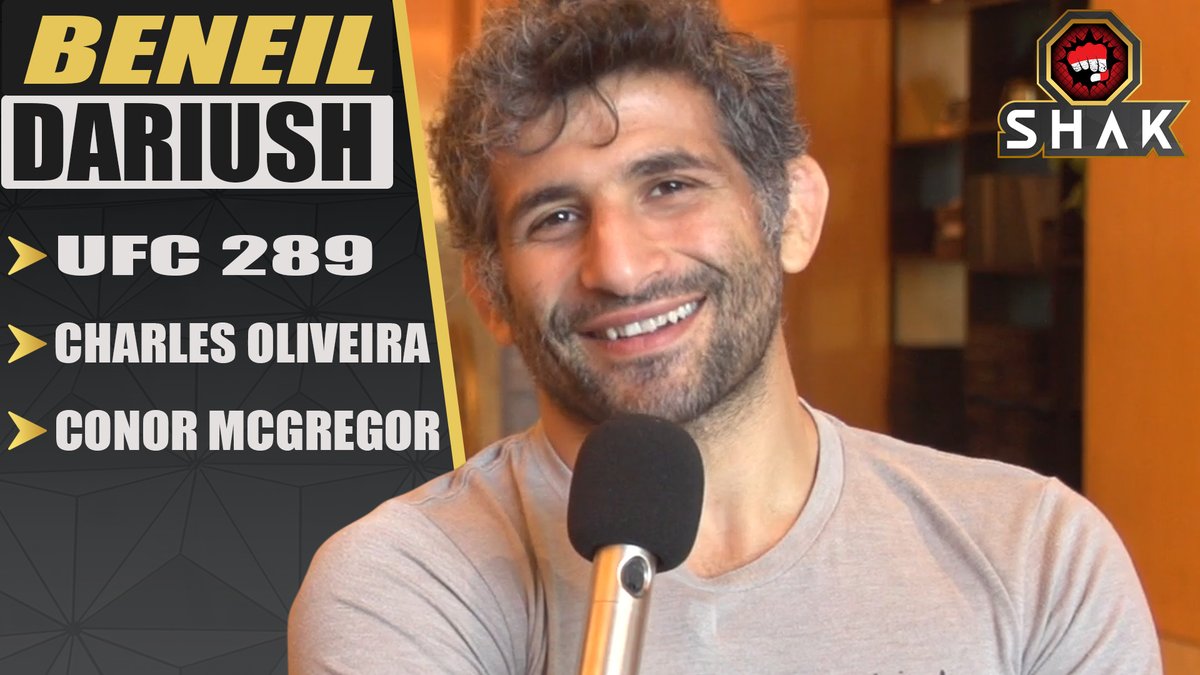 My @BeneilDariush interview is live ahead of #UFC289! We talk... 🎙️ Talks with Dana White 🎙️ How he's a threat to Islam Makhachev 🎙️ Charles Oliveira preview 🎙️ Poirier vs. Gaethje pick 🎙️ McGregor vs. Chandler prediction 🎙️ Faith and fighting 👀 Watch: youtu.be/rnYBVaM_YLk
