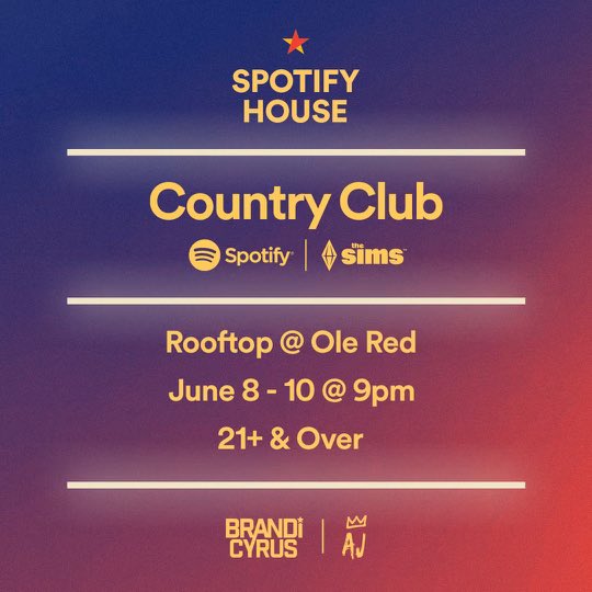 CMA FEST ✨✨ see you at the @SpotifyUSA House!
