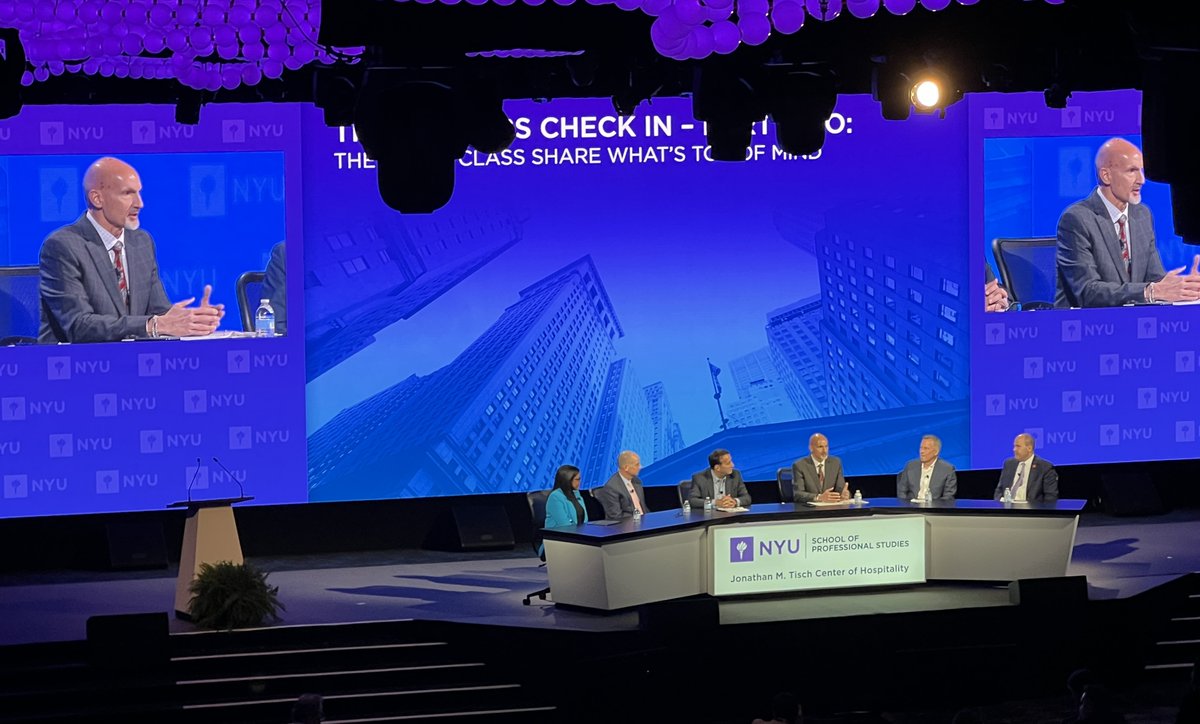 In part two of the #NYUhospitality conference leaders check-in session, experts shared their views on what’s coming next for ESG, DEI, technology, and more. Participants included @PwC Principal, Lead Client Partner, & Travel Transportation Hospitality (TTH) sector Co-Leader…