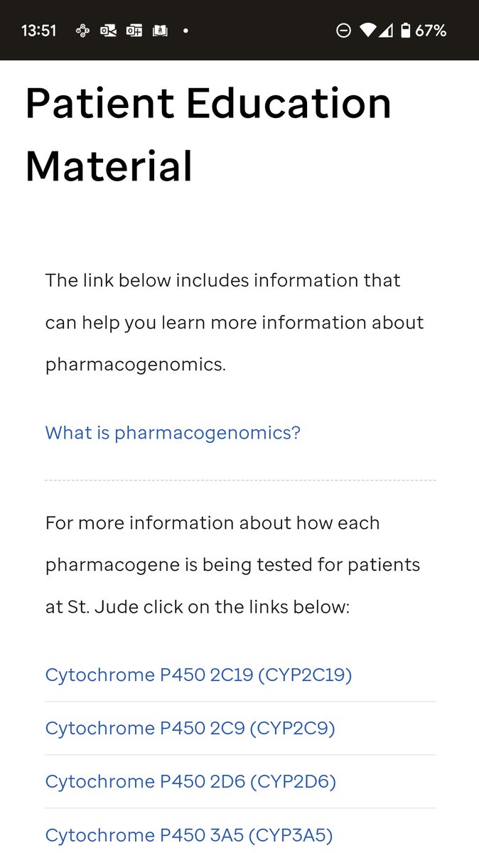 Cyrine Haidar (@cyrineeliana) on Twitter photo Ever wonder where to find patient education about pharmacogenomics? Check out the <a href="/StJudeResearch/">St. Jude Research</a> patient education pages here: stjude.org/treatment/clin… #MedGeneEd23 Ever wonder where to find patient education about pharmacogenomics? Check out the <a href="/StJudeResearch/">St. Jude Research</a> patient education pages here: stjude.org/treatment/clin… #MedGeneEd23