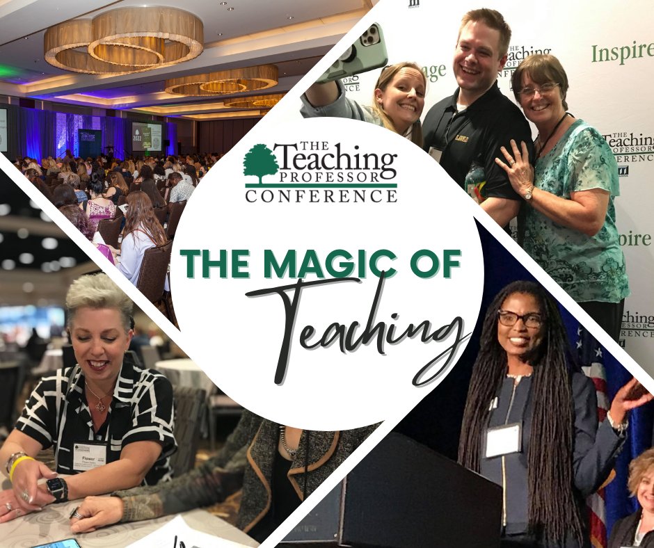 teachprof's tweet image. As you get ready, here are some reminders. Have you packed business cards? Did you download the app📱 to access the program📆, pick out sessions, and network with others? Registration opens at 9 am on Friday and the conference kicks off at 5 pm! #TeachingProfessorConference