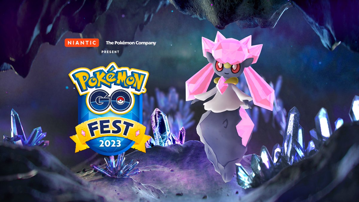 You’ll want to treasure this news from today’s announcement! ✨

Diancie will make its Pokémon GO debut during #PokemonGOFest2023!

pokemon-go.onelink.me/nBRb/g4wp8qns