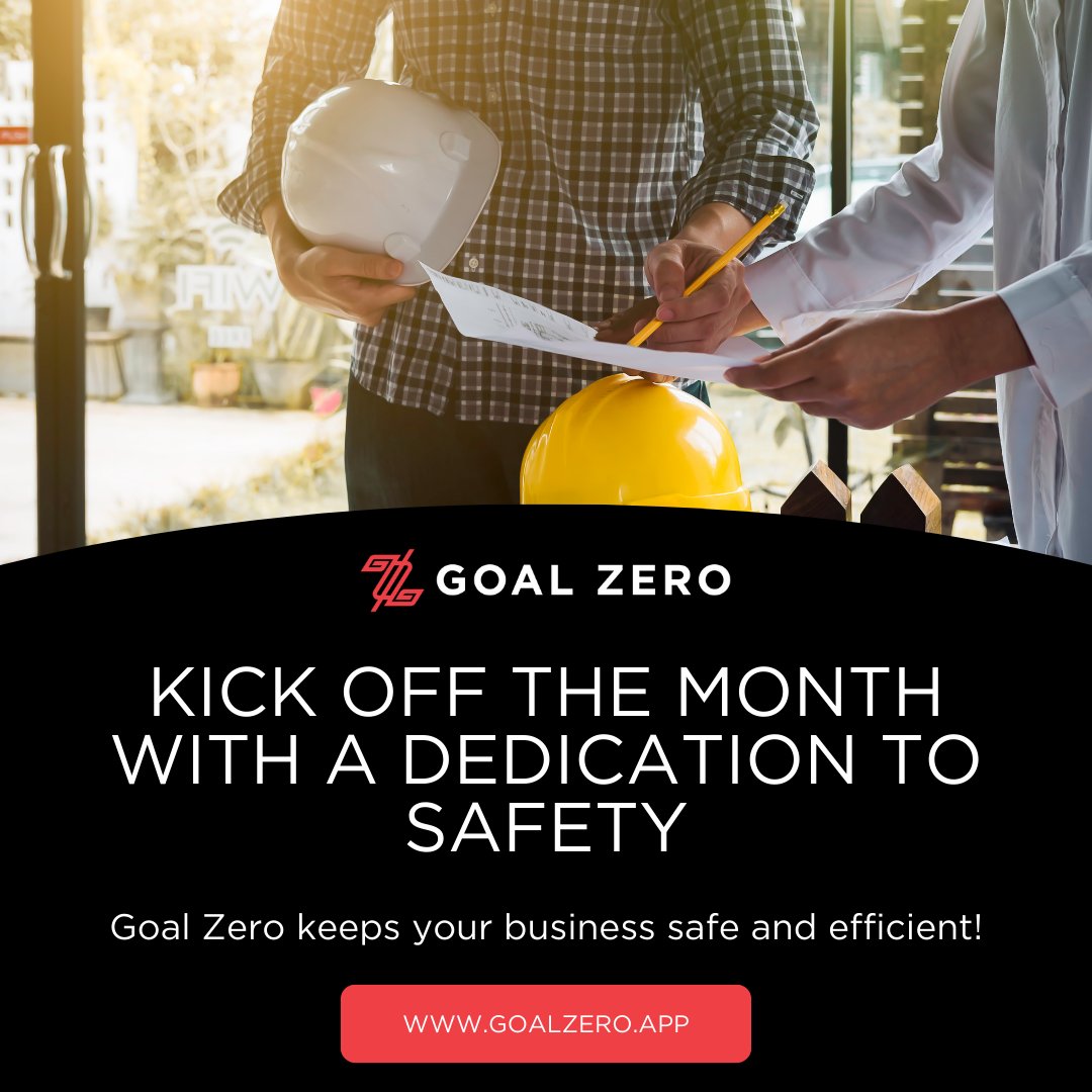 Kick off the month with a dedication to safety 🙏👷‍♂️! 

Ask us how Goal Zero keeps your business safe and efficient! 

#SafetyFirst #OccupationalHealth #GoalZero #HSE #Productivity