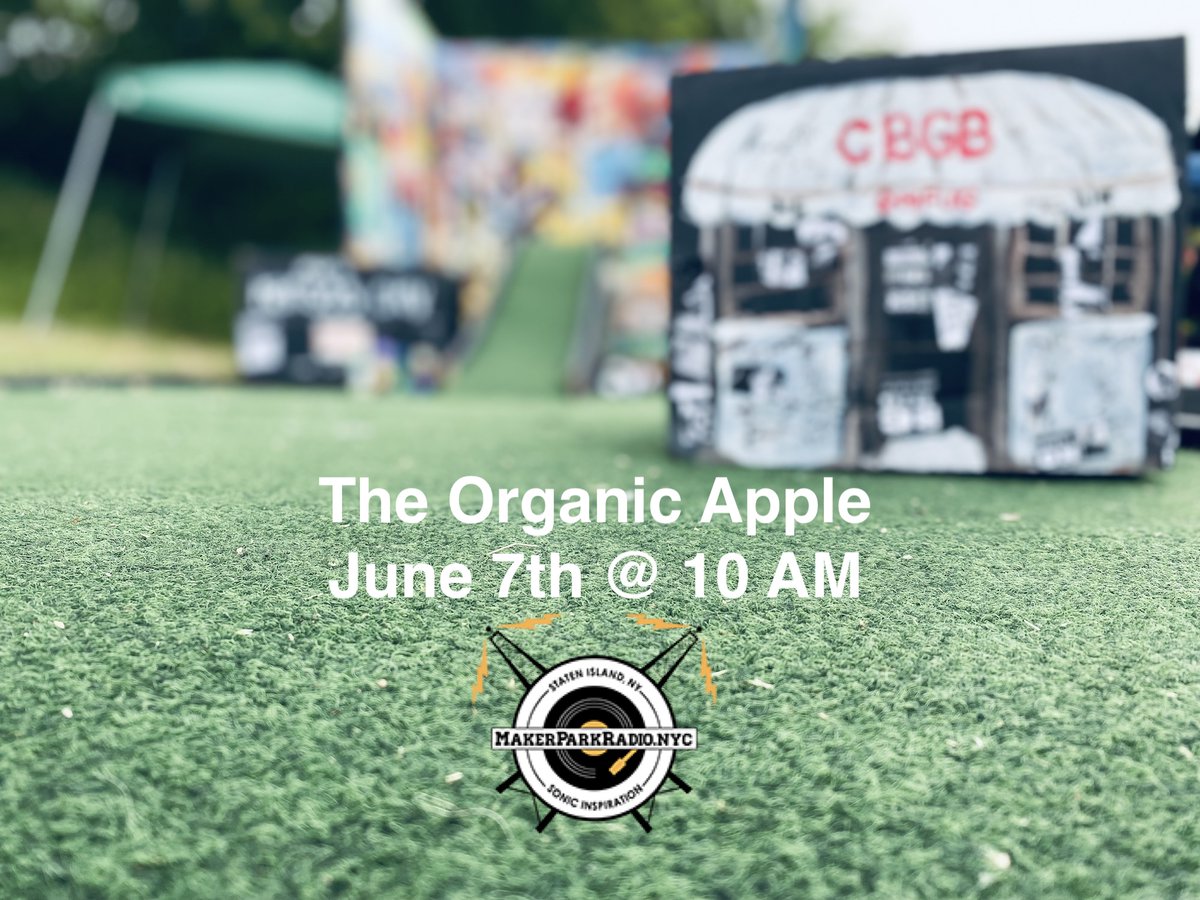 Organic Apple Radio (@rodenthour) on Twitter photo New Show/New Music with a playlist that's more fun than a round of Mini Golf at <a href="/MakerParkRadio/">MakerParkRadio</a>
Featuring <a href="/JustineUnclean/">Justine and the Unclean</a> <a href="/GiftshopNYC/">GIFTSHOP</a> <a href="/hotwaxbandd/">HotWax</a> <a href="/jimmchughmusic/">Jim McHugh Music</a> <a href="/cinemacinema/">Cinema Cinema</a> <a href="/TheOhNos/">The Oh No's</a> <a href="/WeKillCowboys/">We Kill Cowboys</a> @YouBredRaptors plus more! Link to listen below.
MakerParkRadio.NYC New Show/New Music with a playlist that's more fun than a round of Mini Golf at <a href="/MakerParkRadio/">MakerParkRadio</a>
Featuring <a href="/JustineUnclean/">Justine and the Unclean</a> <a href="/GiftshopNYC/">GIFTSHOP</a> <a href="/hotwaxbandd/">HotWax</a> <a href="/jimmchughmusic/">Jim McHugh Music</a> <a href="/cinemacinema/">Cinema Cinema</a> <a href="/TheOhNos/">The Oh No's</a> <a href="/WeKillCowboys/">We Kill Cowboys</a> @YouBredRaptors plus more! Link to listen below.
MakerParkRadio.NYC