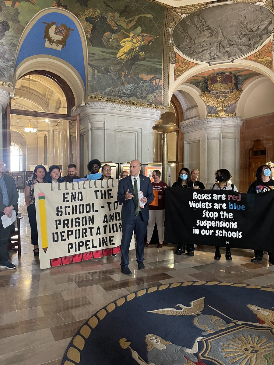 It’s time to pass the #SolutionsNotSuspensions Act to ensure that our students education isnt put at risk from inequitable and ineffective suspensions. This bill requires schools to use proven alternatives to suspensions, which promote accountability but keep our kids in school.