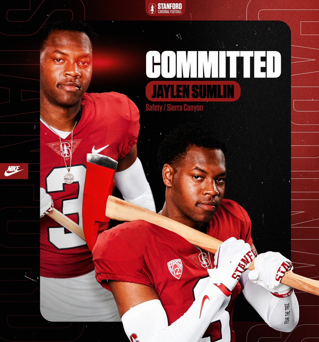 JaylenSumlin's tweet image. Cardinal Nation, IM HOME!!🌲 #fearthetree #nerdnation #thefarm
@TroyTaylorStanU @CoachBobGregory