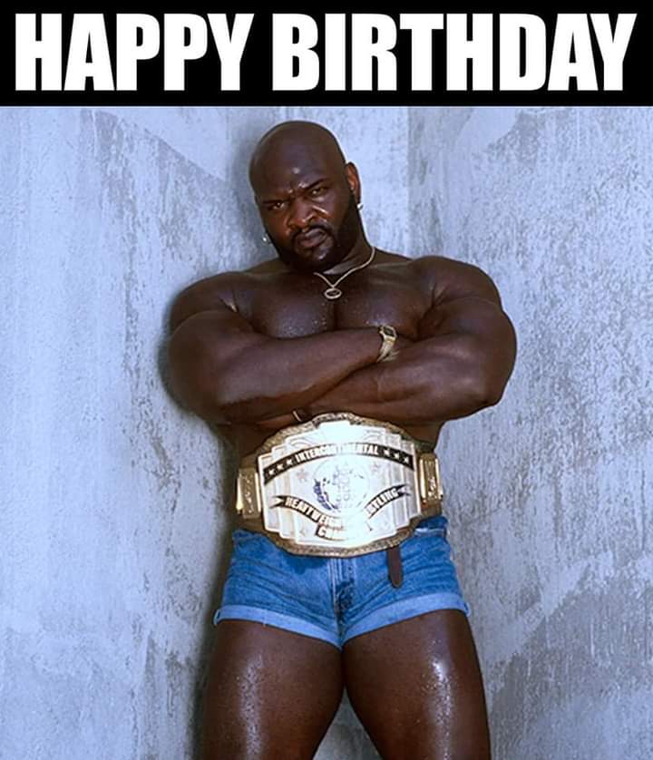 Ahmed Johnson Turns 60 Today. Happy Birthday!    