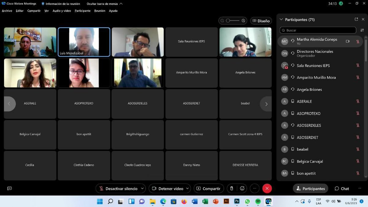 CoalicionEps's tweet photo. Reunión virtual con líderes EPS  y representantes del sector de alimentación para tratar los procesos de compra inclusiva para las asociaciones eps  de catering , nos seguimos articulando y nos seguimos organizando. #SomosEps #SomosOrganizacion #UnidadEps #Asociatividad https://t.co/xvngjnlTon