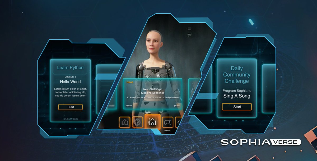 Poll Results

The Poll Results are in and it appears the majority of you are most excited about Sophia's AI Lab (SAIL)! We are excited about it too, as it represents the Nexus of the SophiaVerse, connecting all other projects. Read on to learn more about SAIL.