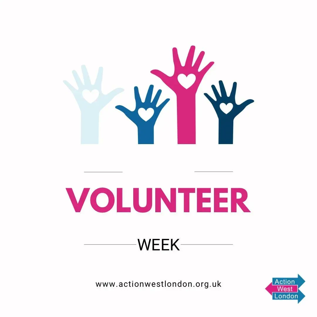 Happy #VolunteerWeek2023! Join us in celebrating the millions of people who #volunteer across the UK & make a difference in their communities. A big thank you to all our helpers at #ActionWestLondon! Want to volunteer with us? Visit: buff.ly/3lFJFUW.  #Charity #EalingHour
