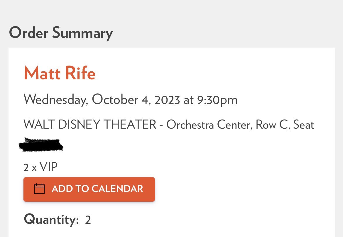 VIPJen's tweet image. Got em! Oh my gosh I’m so excited (and thankful!) @mattrife can’t wait to laugh with you! 🎉