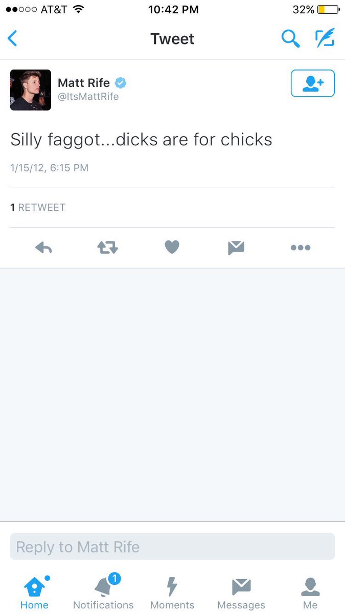 PoesRav3n's tweet photo. @DrewOnTheRadio @TheJohnSenning Matt Rife is a homophobe and a racist who believes that deleting a tweet is an apology https://t.co/yo1YYFfqko