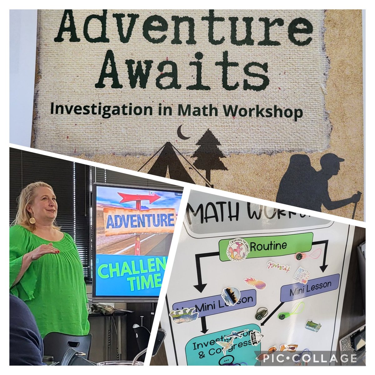 MrsHardin6's tweet photo. Adventures in math and enhancing investigations with some of our favorite peeps! @HumbleElemMath @KeriMckinney #adventuresinmath #productivestruggles https://t.co/XL83UzHMSh