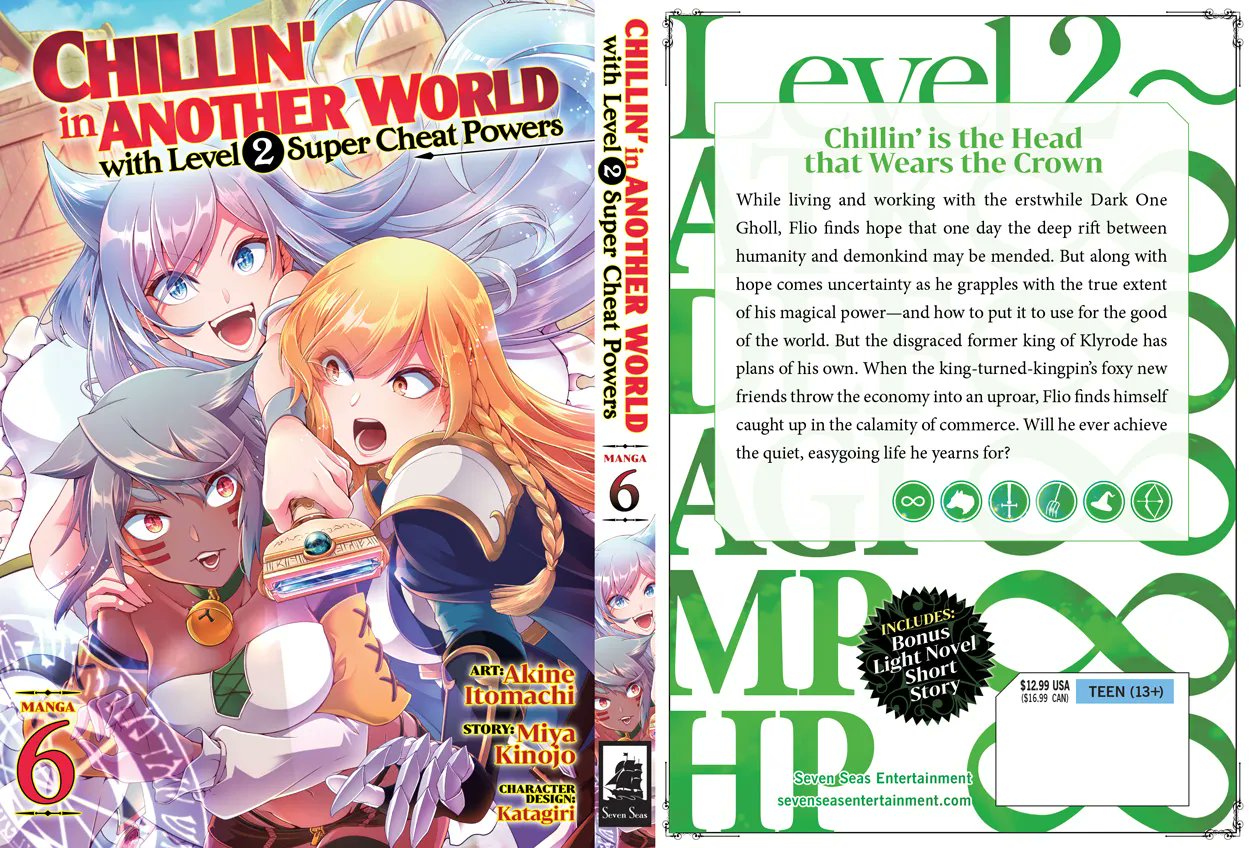 Light Novel Like Chillin' in Another World with Level 2 Super