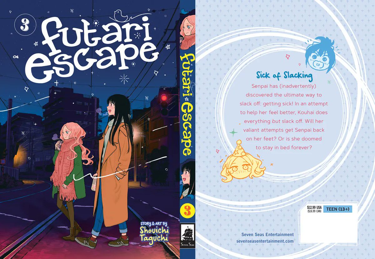 Seven Seas Entertainment on Twitter: "FUTARI ESCAPE Vol. 3 In this