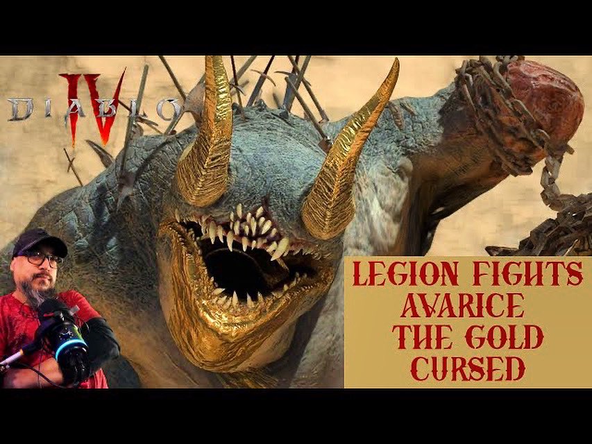 Legion fights Avarice, the Gold Cursed!  World tier2.  Watch here:  youtu.be/ZsMmMPY2QR8

@Diablo #worldboss #YouTube #rogue #tier2