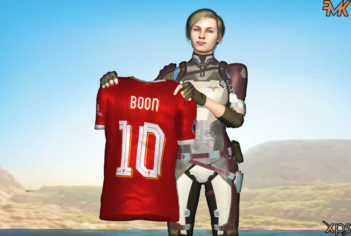 I also made this one special for @noobde 
Liverpool jersey and Ed's name on the back, hope you like it, Ed!
#LFC #LiverpoolFC #cassiecage #MortalKombat1 #MortalKombat11 #MortalKombat12